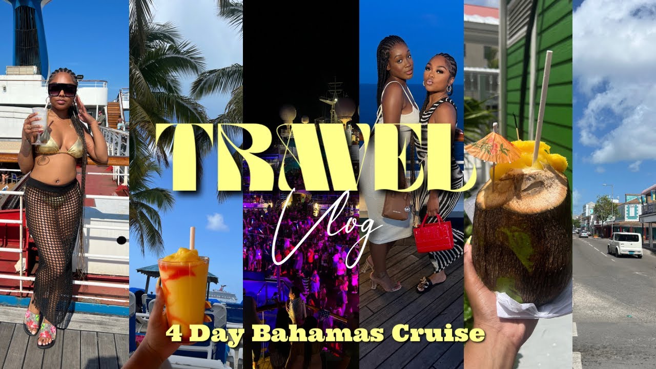 TRAVEL VLOG: 4 DAY CARNIVAL CRUISE TO BAHAMAS | KEVIANNA ALEXUS