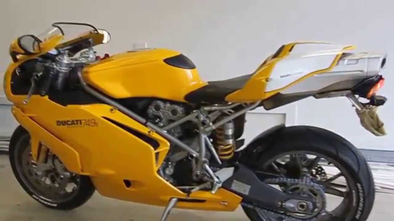 ducati 749 part1 testastretta walk around startup sound of the dry