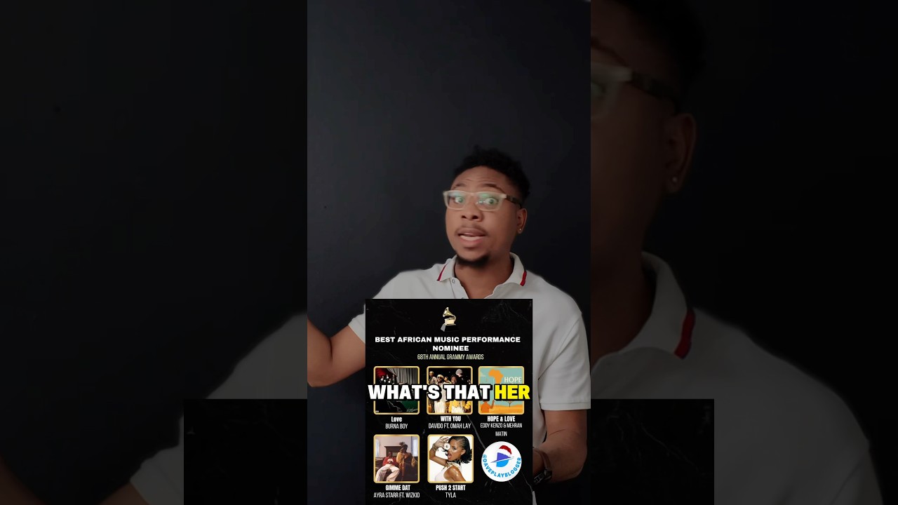 Давидо, Визкид, Бурна Бой – кто сегодня вечером получит премию «Грэмми» за лучшее африканское выс...