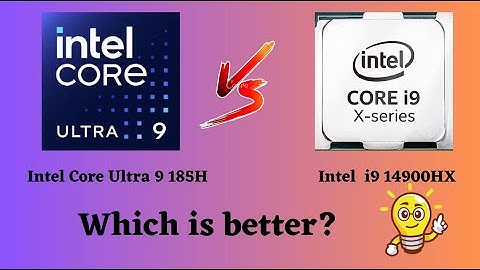 Intel Core Ultra 9 185H vs Intel  i9 14900HX: Which CPU Wins? (Breakdown & Benchmarks)