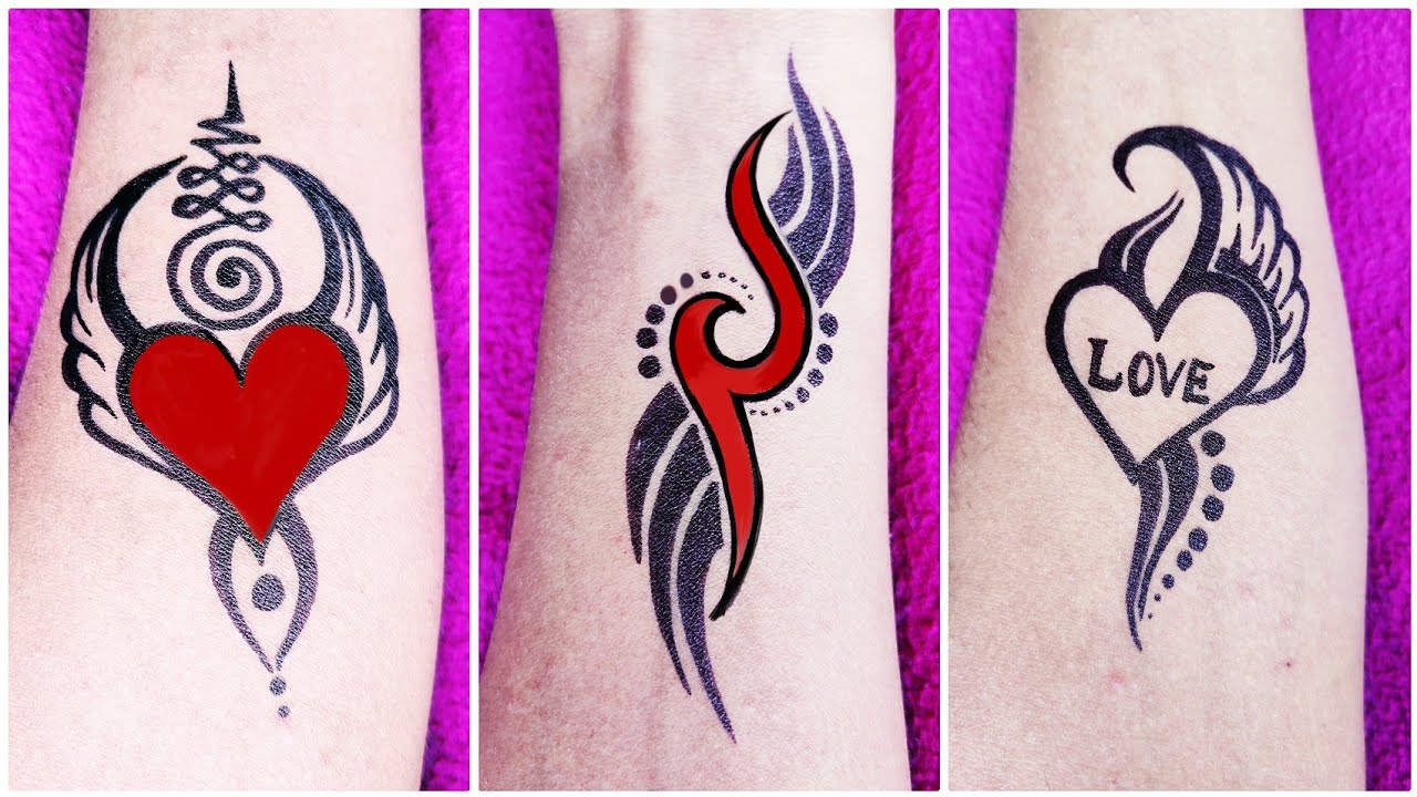 Heart Shapeinspired Tattoo  Pretty Designs