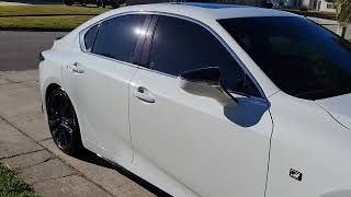 2022 Lexus IS 350 F Sport Ultra White | Washed