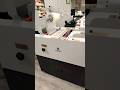 Z50TF fully automatic laminating machine has been completely installed and the effect was excellent