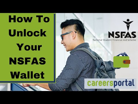 How To Unlock Your NSFAS Wallet | Careers Portal