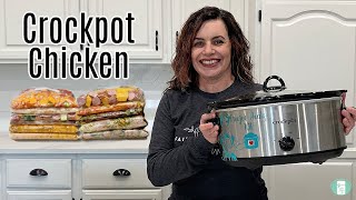 Crockpot Chicken | Tasty Freezer Meal Prep by Freezer Meals 101 2,829 views 3 weeks ago 21 minutes