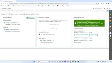 CIS 1060 - SAM Project A Excel Module 01 Getting Started with Excel