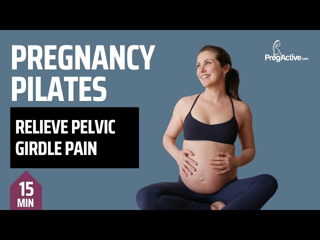 Pregnancy Pilates to Relieve Pelvic Girdle Pain 