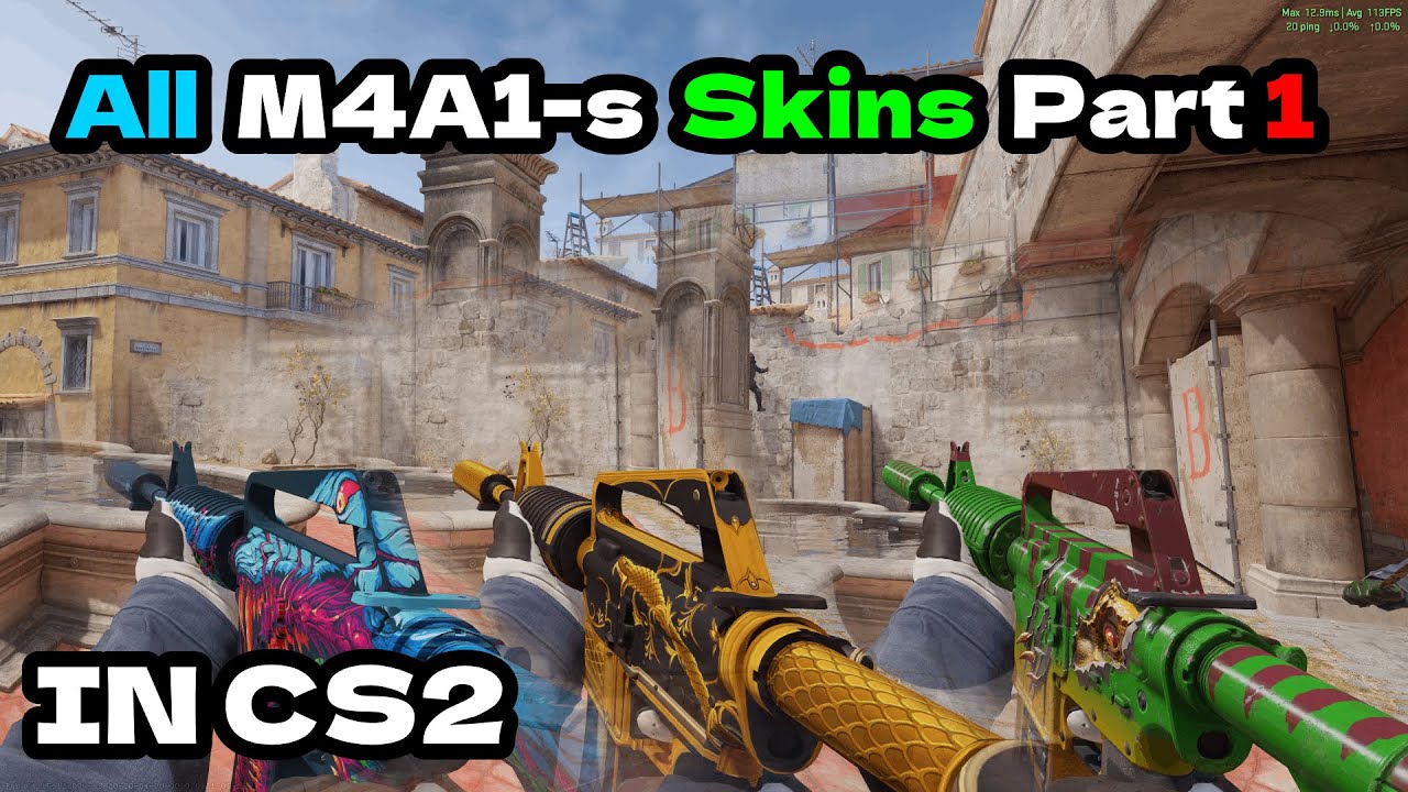 All M4A1-S Skins In CS2 (2026) part 1