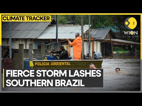 Brazil cyclone death toll nears 40 as flooding swamps south | WION Climate Tracker