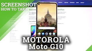 Motorola G9'da nasıl ekran görüntüsü alabilirim?