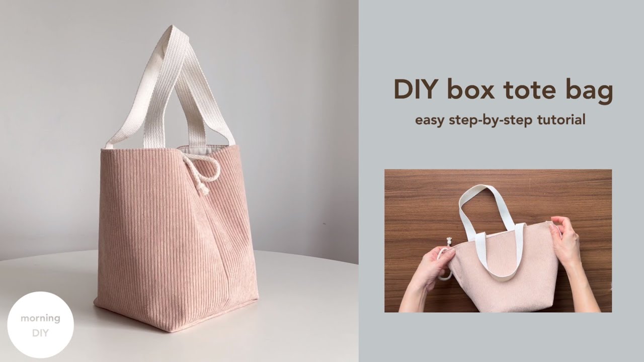 How to Make a Tote Bag in a Day: Tutorial With Pictures