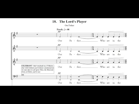 видео: The Lord's Prayer (Our Father) by Kurt Sander