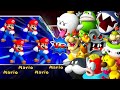 Mario Party 9 - Boss Rush (All Bosses) - Mario vs Mario vs Mario vs Mario (Master Difficulty)