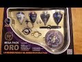 Trompos Space MEGA Spin Top Gift Pack Unboxing and Reiew.