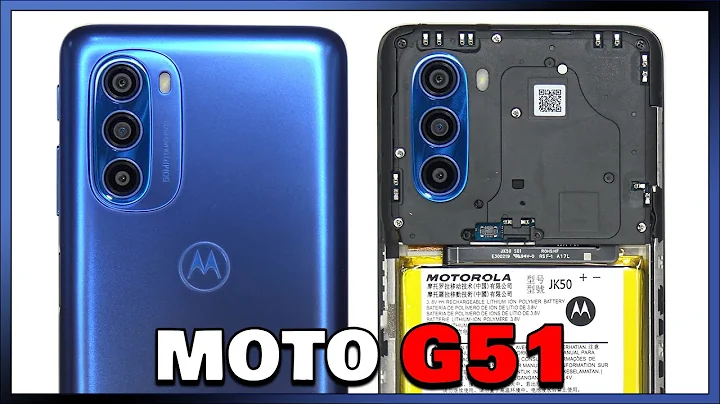 Motorola Moto G51 Disassembly Teardown Repair Video Review