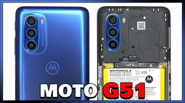Motorola Moto G51 Disassembly Teardown Repair Video Review