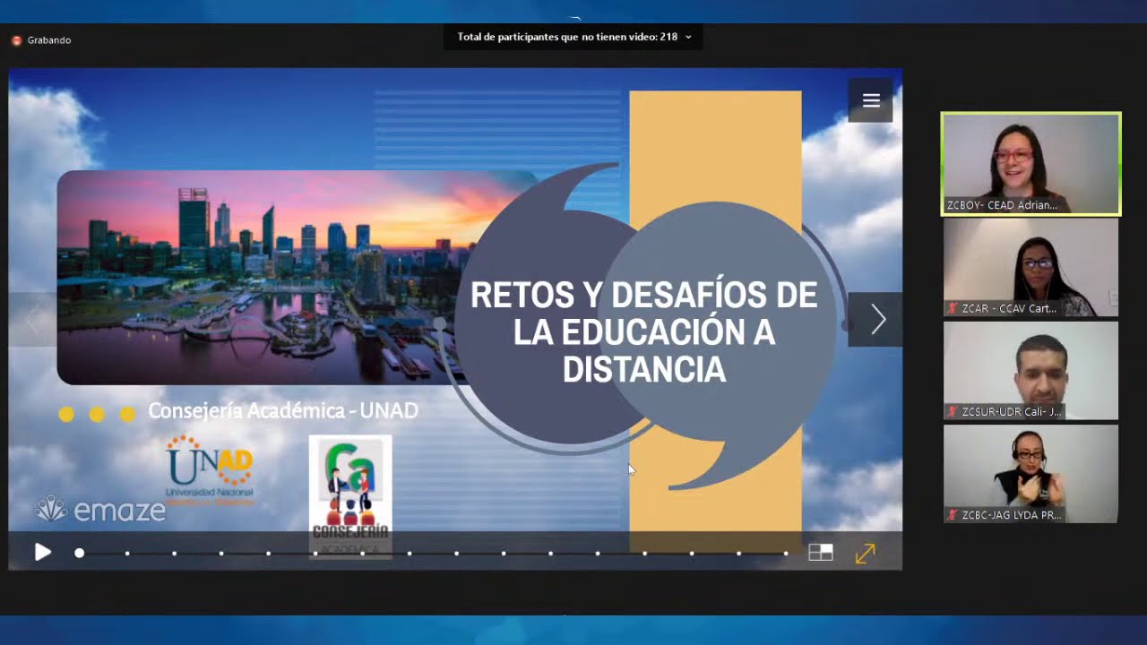 Retos y Desafíos de la Educación a Distancia y Virtual en los procesos ...