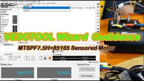 Maytech V7.5 300A SuperESC 85165 Motor Forward and Reverse