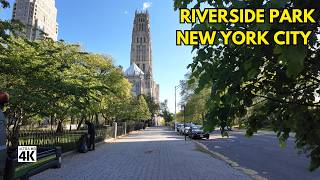 NYC's Upper West Side Walking Tour [4K]: Let's explore Riverside Park! Wealth