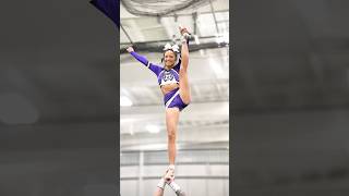What doubles up must doubles down. #cheer #cheerleader