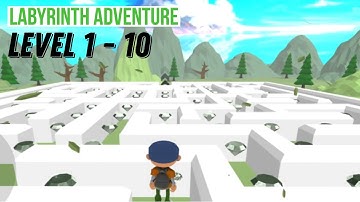 The Maze 3D: Labyrinth Adventure - Level 1 to 10 | Gameplay