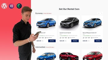 How To Create A Car Rental Website in WordPress with Elementor & Crocoblock