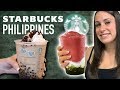 CRAZY STARBUCKS DRINKS 🍹in the Philippines!!