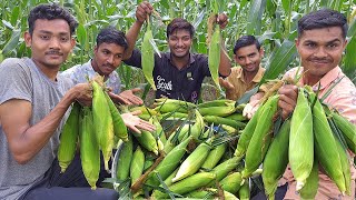 Sweet Corn Chevdo | Sweet Corn Chaat | Village Style Sweet Corn Recipe | Village Rasoi