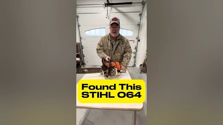 "Found This 40 Year Old Stihl 064"