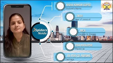 WEB DEVELOPER || JSPIDERS NOIDA || PLACED STUDENT REVIEW