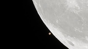 Full Cold Moon Eclipse Mars Over Wyoming 2022