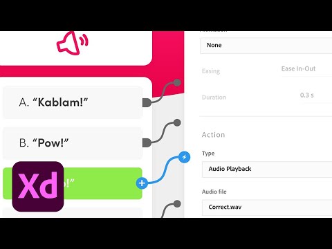 Audio Playback - Adobe XD March Release | Adobe Creative Cloud