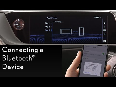 How-To Connect to Your Bluetooth Device | Lexus