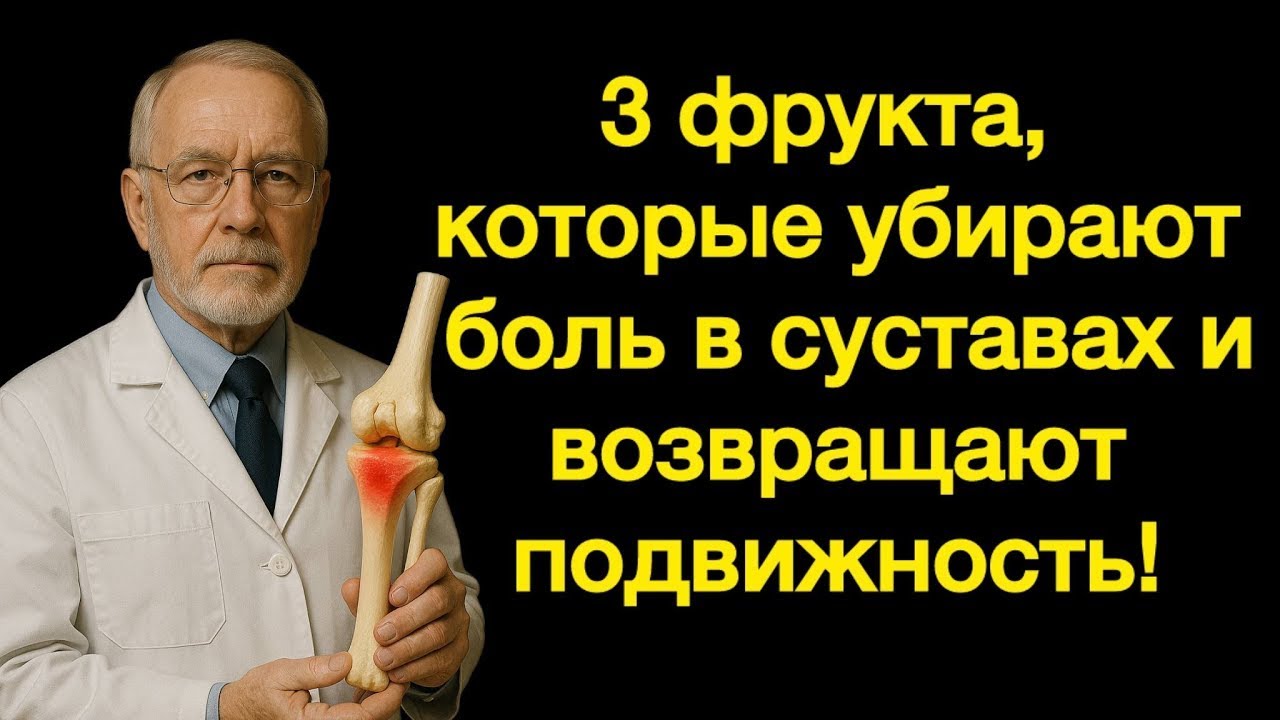 3 фрукта, которые убирают боль в суставах и возвращают подвижность!