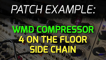 WMD Compressor - Simple 4 on the floor Side Chain Demo