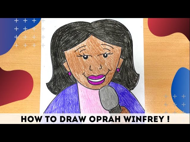 oprah winfrey coloring page