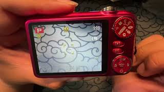 Fujifilm FinePix JX400 redcherry - YouTube