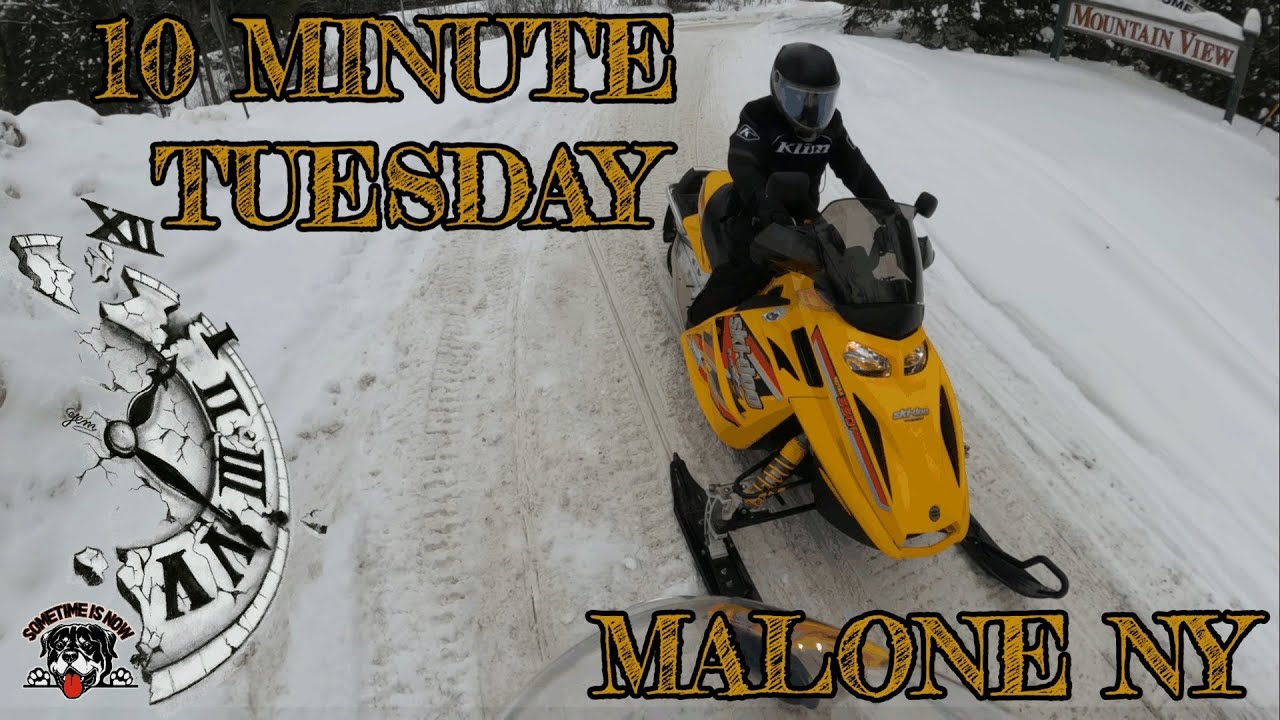 TRAIL TEASER TUESDAY WHILE WAITING FOR SNOW MALONE NY YouTube
