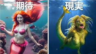 本当の人魚はどんな見た目だったか（映画とは別物）
