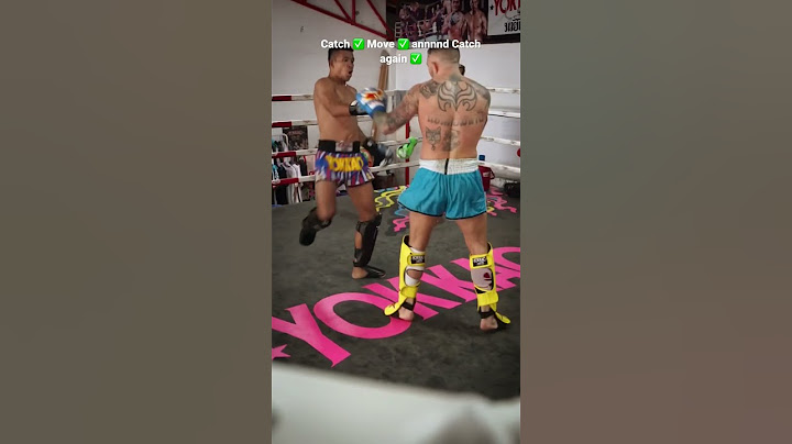 How Liam Harrison Blocks Superlek Kick during sparring #shorts