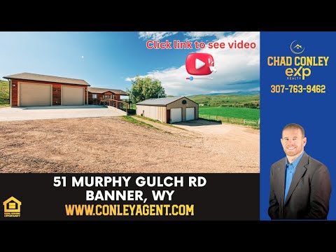 51 Murphy Gulch Rd, Banner, WY home video tour