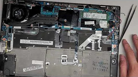 Lenovo ThinkPad X1 Carbon Gen 3 3rd Generation Disassembly SSD Upgrade LCD Hinge Antenna Repair