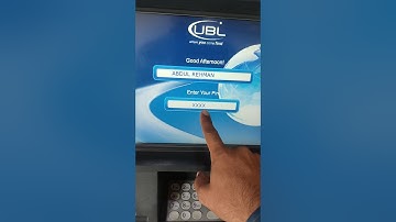 UBL ATM MACHINE SAY PASAY NIKALNY KA TARIKA NEW VIDEO#official MY#youtube CHANAL PAY#MIANABDULREHMAN