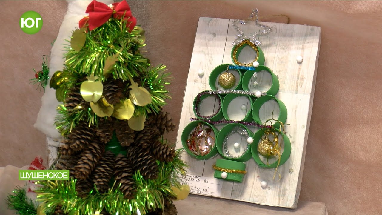 Новогодняя выставка продолжает работу в ЦДО (Дом творчества) - YouTube