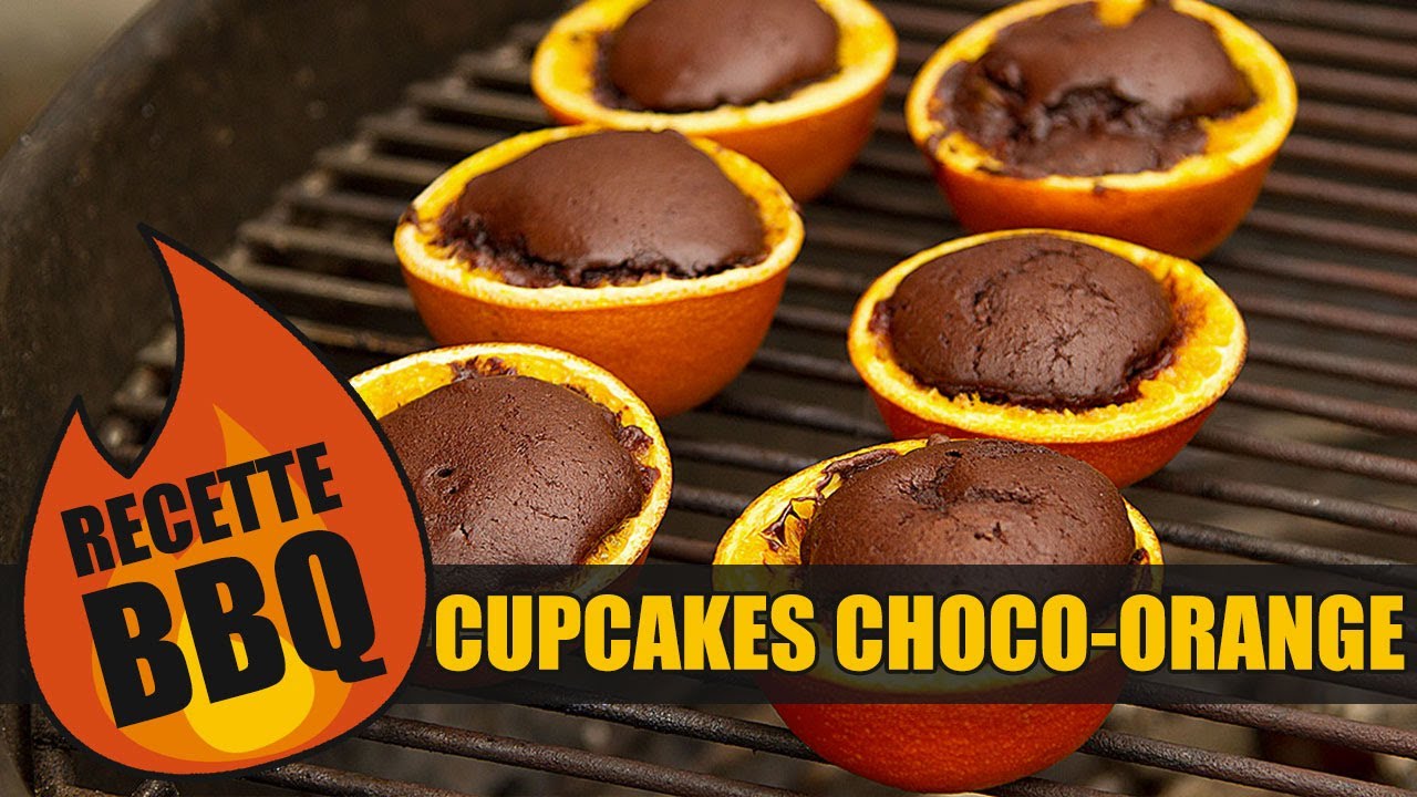 Bob le Chef - BBQ - Cupcake au chocolat dans une pelure d’orange