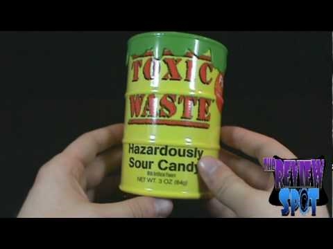 Toxic Waste ~ Hazardously Sour Candy ~ 57g ~ 5 Ultra Sour Flavours ~ New