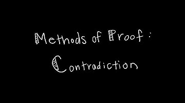 Discrete Math 1.7.3 Proof by Contradiction