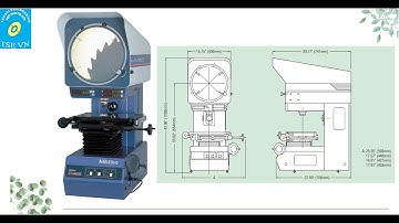 Sữa chữa   Thay linh kiện máy chiếu hình 2D Profile Projector PJ A3000 Mitutoyo