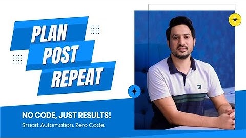 Effortless Social Media Management with No Code Automation | 30-Day Content Calendar & AI Posting
