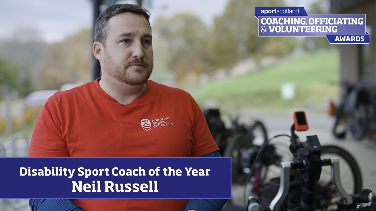 Neil Russell COV Awards 2024 - Disability Sports Coach of the Year - Neil Russell ...